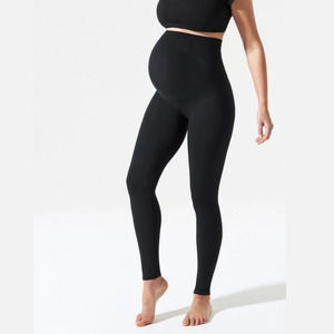 BLANQI Maternity Belly Support Leggings Black Size M